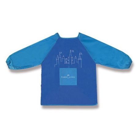 Výtvarná zástěra Faber-Castell modrá