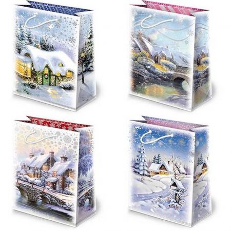 Vánoční papírová taška T-4L sestava 20