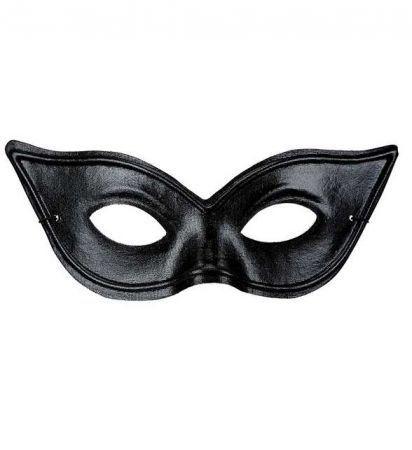 Škraboška černá, domino