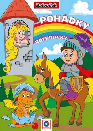 Omalovánka A5 - Pohádky (omalovánky) / BO395 / Baloušek tisk