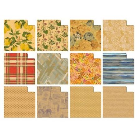 Balicí papír Natura Kraft 2 x 0,7 m, mix motivů