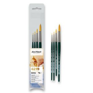 Sada štětců da Vinci Nova Synthetics 4 kusy
