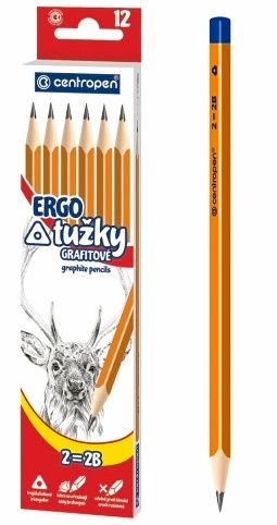 Trojúhelníková grafitová tužka č. 2, Centropen