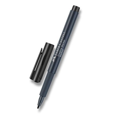 Popisovač Faber-Castell Creative marker černá