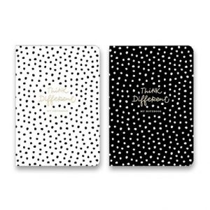 Náčrtník Shkolyaryk Muse Sketch & Note Black & White A5, čistý, 64 listů