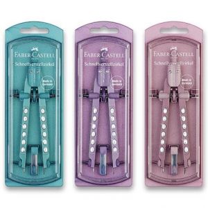 Kružítko Faber-Castell Factory Sparkle Cosmic mix barev