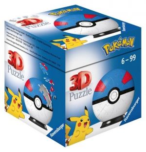 Puzzle-Ball 3D Pokémon Motiv 2 - položka 54 dílků