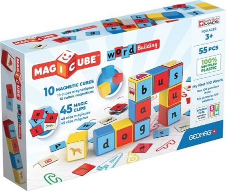 Geomag Magicube Words 55 dílků