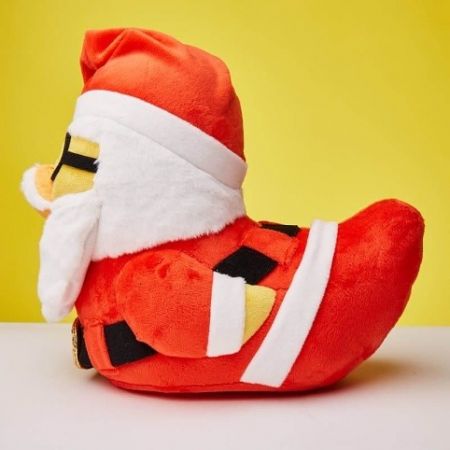 Tubbz kachnička plyšová Santa Claus
