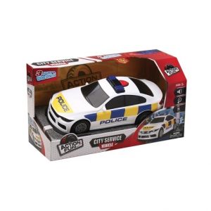 Policejní auto na setrvačník se světlem a zvukem