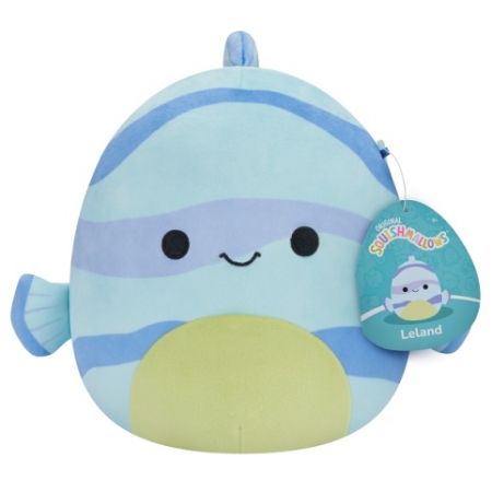 Plyšový mazlíček Squishmallows Ryba - Leland