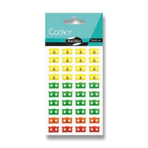 Samolepky Maildor 3D Cooky Emotikony medvěd