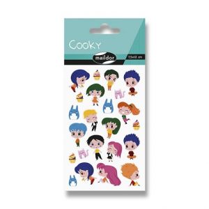 Samolepky Maildor 3D Cooky Manga
