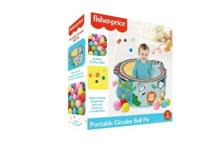 Fisher-Price Kulatá ohrádka s míčky (25ks)