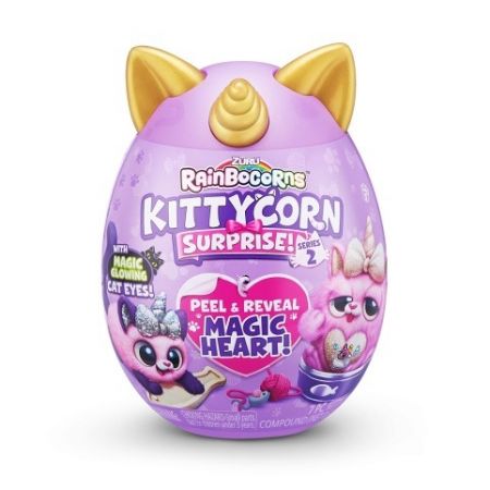 Plyšové Koťátko jednorožec Rainbocorns