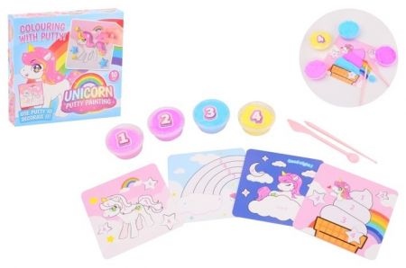 Malování s modelínou Jednorožec