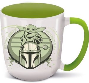 Hrnek keramický elite, Mandalorian - Grogu
