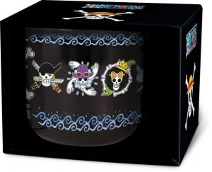 Hrnek keramický 400 ml, One Piece - Skulls