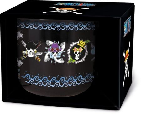 Hrnek keramický 400 ml, One Piece - Skulls