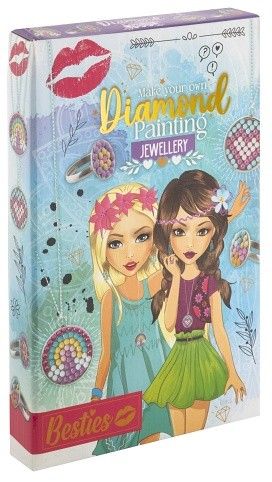 Sada na výrobu šperků - diamantové malování Besties
