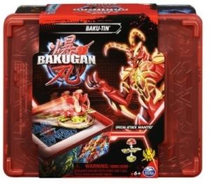 Bakugan sběratelská plechová krabice s6