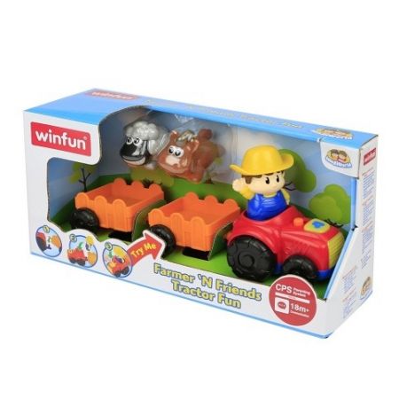 Traktor s přívěsem