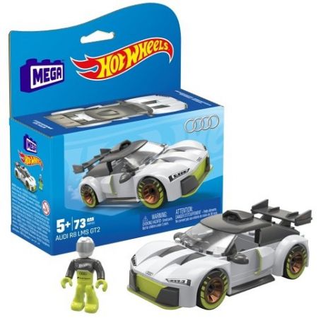 Mega construx Hot Wheels závoďák Audi R8