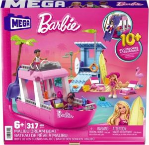 Mega construx Barbie Malibu loď snů