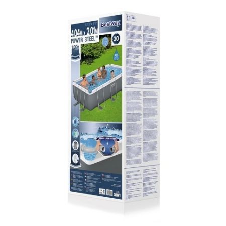 Bazénový set Power Steel 4,04 m x 2,01 m x 1,00 m