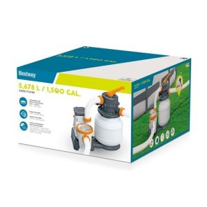 Pískové filtrační čerpadlo Bestway 5678L/1500gal