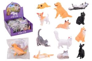 Figurka pejsek/kočička 8 cm