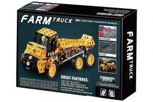 Kovová stavebnice farmářské auto 221 ks