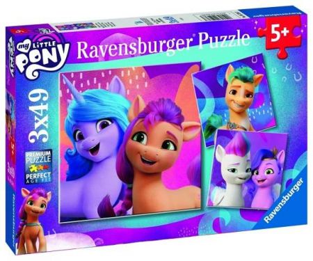 Puzzle My Little Pony 3x49 dílků