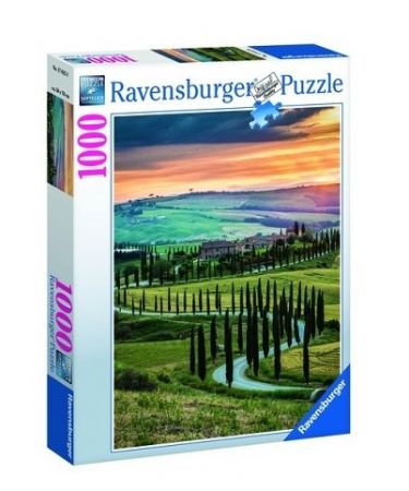 Puzzle Údolí Val d'Orcia, Toskánsko 1000 dílků