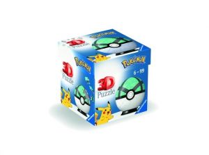 Puzzle-Ball 3D Pokémon: 54 dílků Net Ball