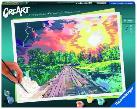 Malování podle čísel CreArt Mystické nebe