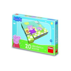 Dřevěné kostky Peppa Pig: Veselý den 20