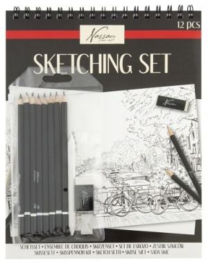 Skicovací sada - 12 ks