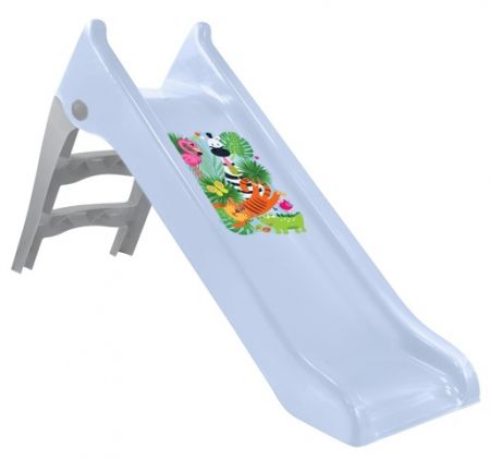 Skluzavka 140 cm s potiskem modrá