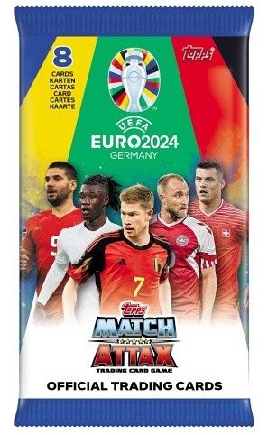 Euro 24 Match Attax Packet - balíček karet