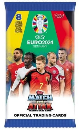 Euro 24 Match Attax Packet - balíček karet
