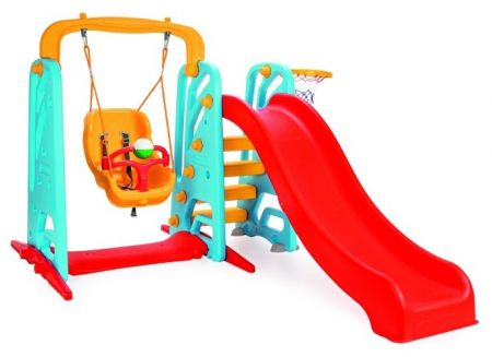 Zahradní sestava houpačka + skluzavka