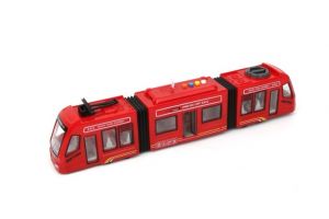 Tramvaj červená 1:16