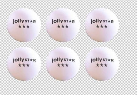 Ping pong míčky 6 ks JollyStar