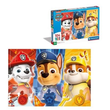 Puzzle 104 dílků Tlapková Patrola