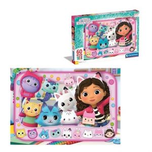 Puzzle 60 dílků maxi Gábinin kouzelný domek