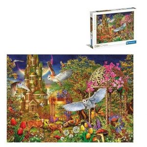 Puzzle 1500 dílků Woodland fantasy garden