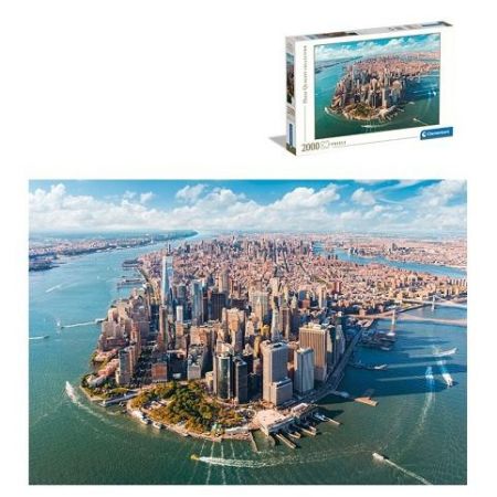 Puzzle 2000 dílků Lower Manhattan, New York City