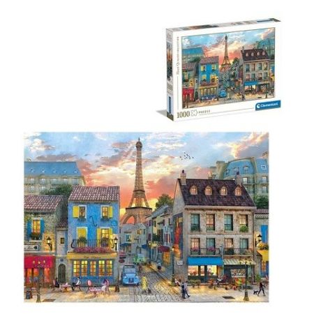 Puzzle 1000 dílků Ulice v Paříži
