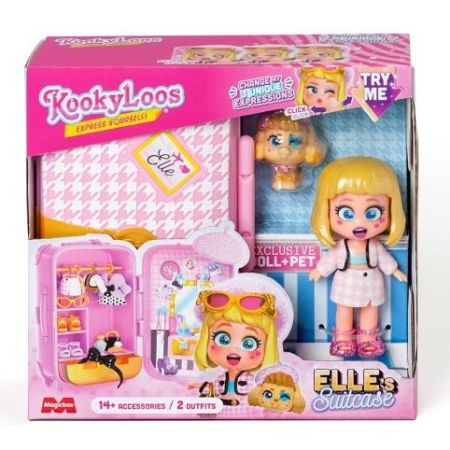 Panenka KookyLoos Elle v kufříku
